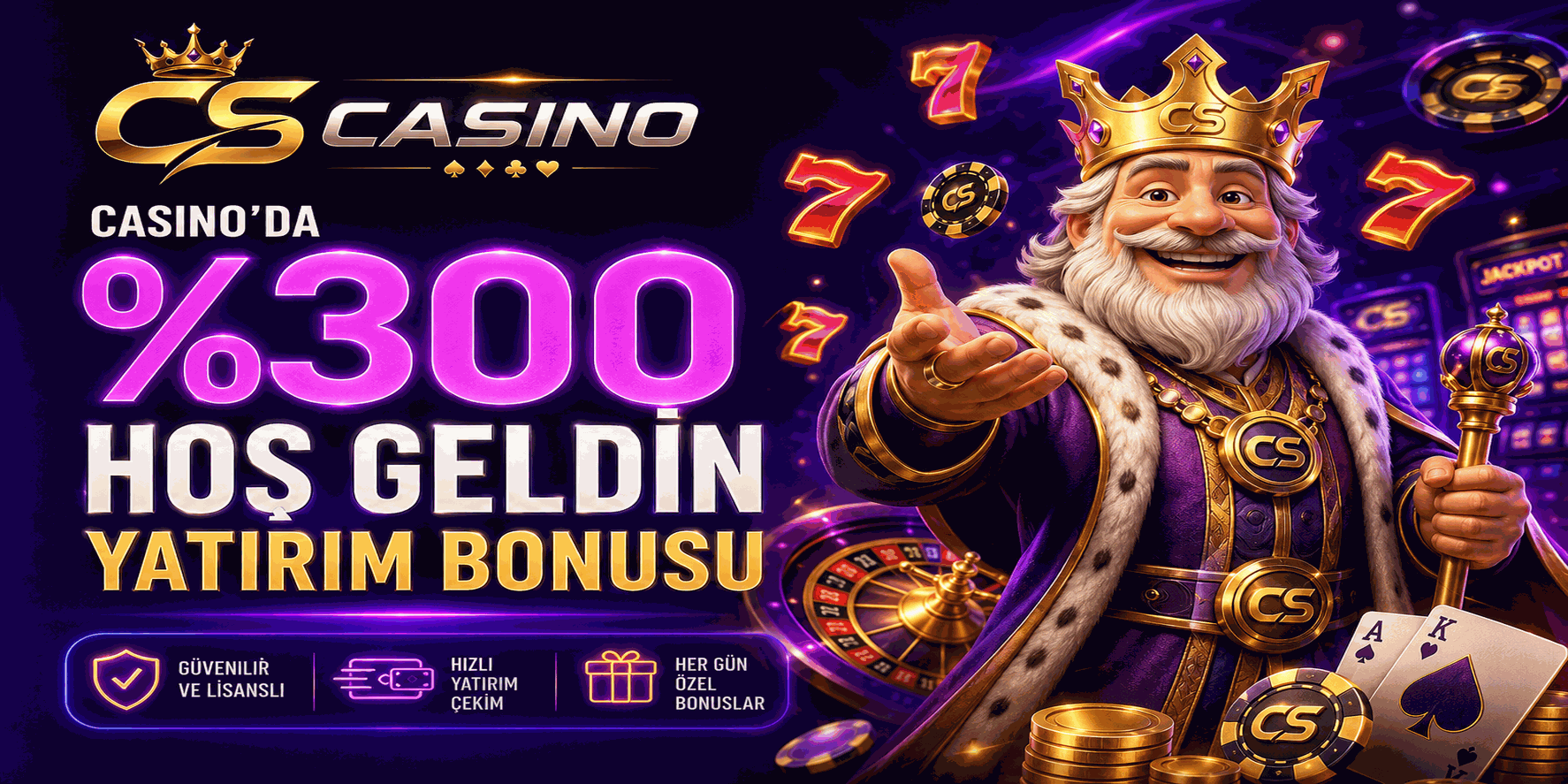 %300 Hoşgeldin Bonusu
